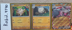 Annihilape ex box lot of 3 Mint promo cards (cosmos holo & Regular Rare Promo) - Image 1