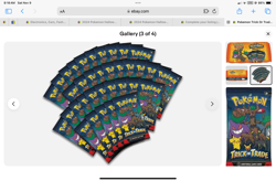 2024 Pokemon TCG Trick or Trade Booster Bundle - 35 Mini Halloween Packs 3 Cards - Image 3