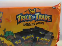 2024 Pokemon TCG Trick or Trade Booster Bundle - 35 Mini Halloween Packs 3 Cards - Image 5