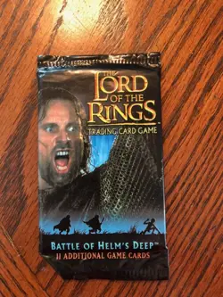 82 Packs Decipher Lord of the Rings Trading Card Game Battle Helm's Deep Fellows - Image 4