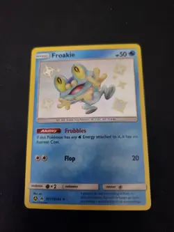 FROAKIE SV11/SV94 Hidden Fates Shiny Vault Secret Rare Pokemon Card Near Mint - Image 1