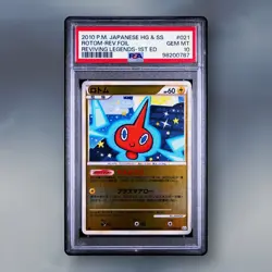 Rotom - PSA 10 - Reverse Holo - Reviving Legends L2 021/080 Pokemon Card Low Pop - Image 1