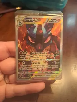 Lucario VSTAR SWSH291 SWSH: Sword & Shield Promo Cards Holo Sealed - Image 1