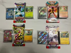 1 S&V Sleeve Pack + 100 Pokemon Card Lot With Full Art Guarantee - Image 2
