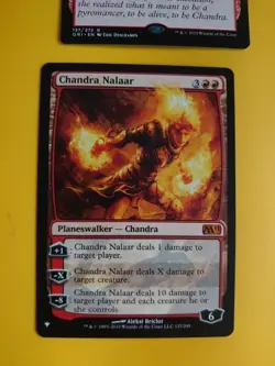 Chandra Nalaar & Chandra's Ignition origins red MTG 2 Card. - Image 2