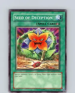 Yu-Gi-Oh TCG Seed Of Deception CSOC-EN046 Unlimited Common Card LP-NM - Image 1