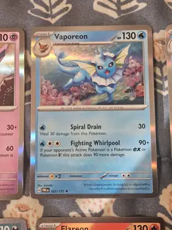 Eevee Prismatic Evolutions 8 Card Set Eeveelutions Pokemon - Image 2