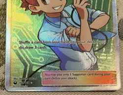 Pokemon Bill’s Maintenance Card Sun And Moon Celestial Storm Set 162/168 - Image 3