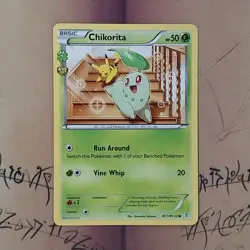 Chikorita RC1/RC32 Generations: Radiant Collection NM Pokemon Card English - Image 1