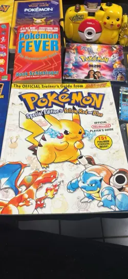 Lot of Pokemon Items; Cards, Guides, keychains, Handbooks, soundtrack, camera - Image 4