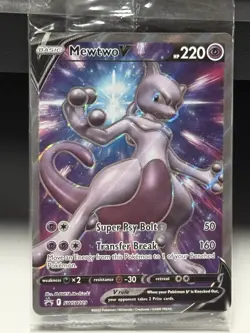 Pokemon SEALED Mewtwo V SWSH229 SWSH: Sword & Shield Promo Cards Holo - Image 1