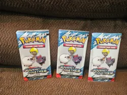 Pokemon TCG Journey Together 3 Card Fun Packs (x3) - Image 1