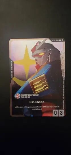 EX Base EXBP-005 Gundam TCG Bandai Card Games Fest 25-26 Stamped Exclusive Promo - Image 1