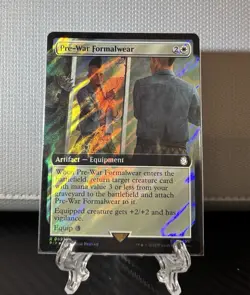 [1x] Pre-War Formalwear - Surge Foil - Extended Art Near Mint, English Universes - Image 1