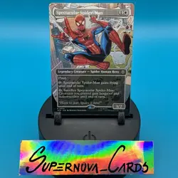 MTG Spectacular Spider-Man - Borderless, NM-Mint, English Marvel's Spider-Man - Image 1