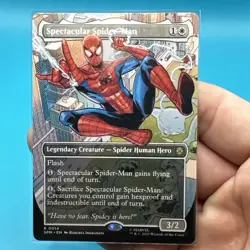 MTG Spectacular Spider-Man - Borderless, NM-Mint, English Marvel's Spider-Man - Image 3