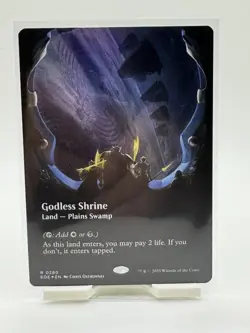 Godless Shrine (Borderless) R Edge of Eternities 280 NM - Image 1