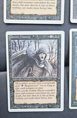 4x Zombie Master - Revised 3x - 4th Edition 1x - LP/NM - RARE!! - Image 3