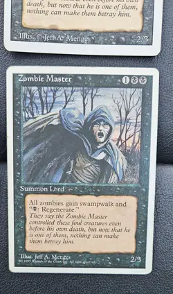 4x Zombie Master - Revised 3x - 4th Edition 1x - LP/NM - RARE!! - Image 5