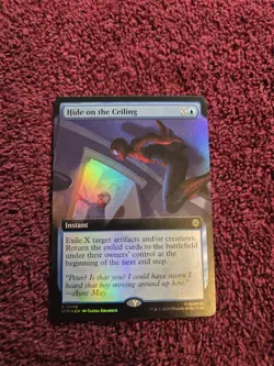 Hide On The Ceiling 0249 Foil (Extended Art) Marvels Spider-Man - Image 1