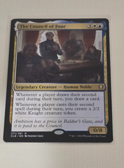 The Council of Four Commander Legends: Battle for Baldur's Gate Foil - Image 1