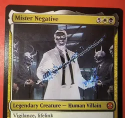 MTG: SPIDER-MAN, MISTER NEGATIVE, 0135, REGULAR, MYTHIC, NM, SPM - Image 2