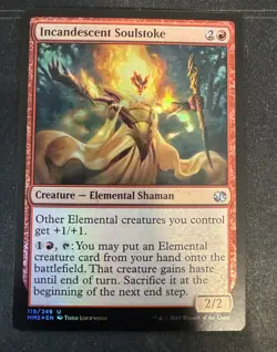 Incandescent Soulstoke *FOIL* Modern Masters 2 2015 Edition Magic Gathering MTG - Image 1