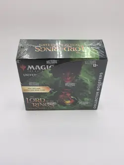 Mtg Lord Of The Rings Collector Booster Box Factory Sealed New 12 Packs - Image 1
