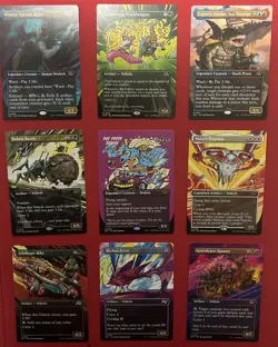 Magic The Gathering Aetherdrift Borderless Lot Non-Foil - Image 1