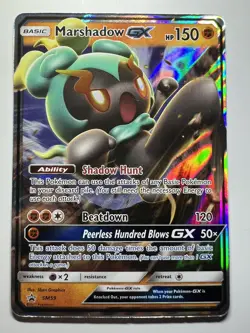 Marshadow GX SM59 Black Star Promo 2017 Nintendo Pokemon Card - Image 1