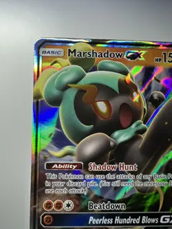Marshadow GX SM59 Black Star Promo 2017 Nintendo Pokemon Card - Image 3
