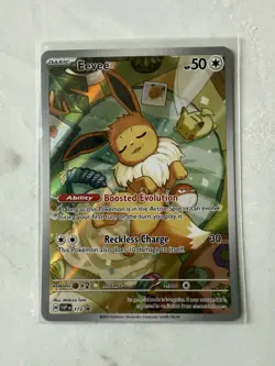 Pokemon Eevee Black Star Promo SVP 173 SV: Scarlet & Violet Holo - Image 1