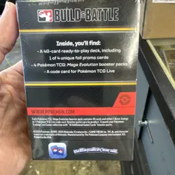 Pokemon Mega Evolution Build And Battle Kit Sealed Ships Tomorrow - Image 2