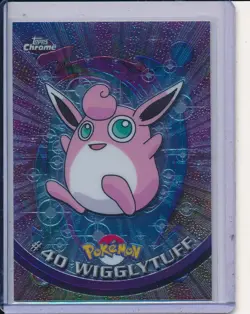 2000 TOPPS CHROME POKEMON T.V. #40 WIGGLYTUFF - Image 1