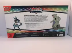 Pokemon TCG SV Prismatic Evolutions Lucario EX & Tyranitar EX Premium Collection - Image 2