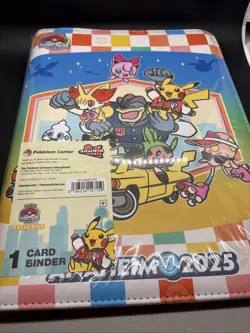 Pokemon World Championships 2025 Anaheim Exclusive Pikachu Binder - Image 1