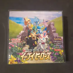 Pokemon TCG SWSH Eevee Heroes s6a Japanese Booster Box Sealed US Seller - Image 1