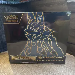 Pokemon Tcg Mega Evolution Pokemon Center Elite Trainer Box Mega Lucario PC ETB - Image 1