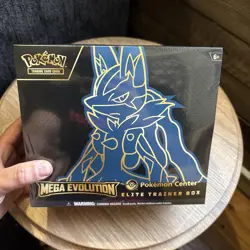 Pokemon Tcg Mega Evolution Pokemon Center Elite Trainer Box Mega Lucario PC ETB - Image 5