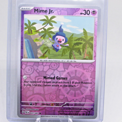 Pokemon TCG Paldean Fates Mime Jr. 31/91 Reverse Holo - Image 1