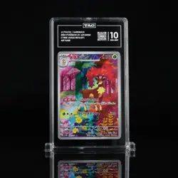 TAG 10 2024 POKEMON JAPANESE SV5M-CYBER JUDGE 074 SAWSBUCK ART RARE - Image 1