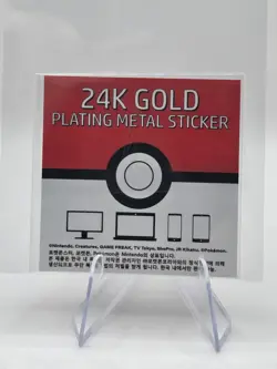 Dragonite 24k Gold Plated Pokemon Metal Sticker - Image 2