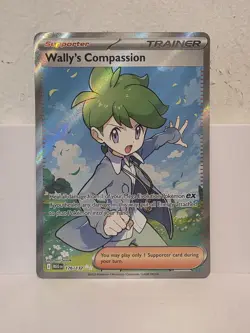 Wally's Compassion 176/132 Full Art Ultra Rare - Pokemon TCG: Mega Evolution - Image 1