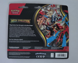 Pokemon Mega Evolution 3 Pack Blister ME01 Golduck Fast Safe Secure Shipping - Image 4
