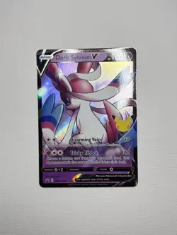 Pokemon TCG Dark Sylveon v SWSH134 25th Anniversary Near Mint Or Better Holo - Image 1