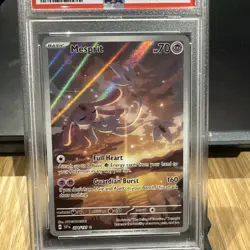 2024 Pokemon S&V Surging Sparks Mesprit Illustration Rare PSA 10 Gem Mint #204 - Image 3