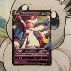 Dark Sylveon V SWSH134 Black Star Promo Holo Ultra Rare Pokemon TCG NM - Image 1