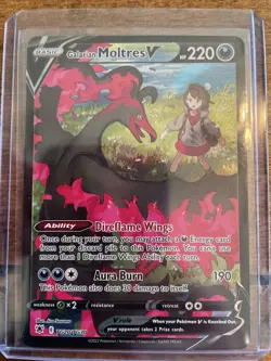 Pokemon TCG Galarian Moltres V Sword & Shield - Astral Radiance TG20/TG30... - Image 1