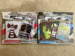 2 Pokemon TCG SV10.5 Black Bolt & White Flare Tech Sticker Collection Bundle New - Image 1