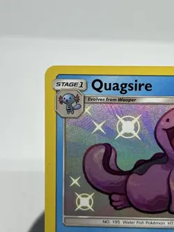 Pokemon TCG Quagsire SV10/SV94 Hidden Fates: Shiny Vault Holo Rare NM - Image 2